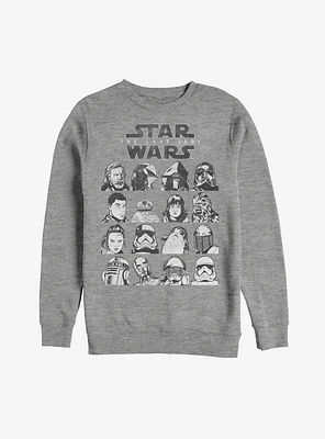 Star Wars Character Page Sweatshirt