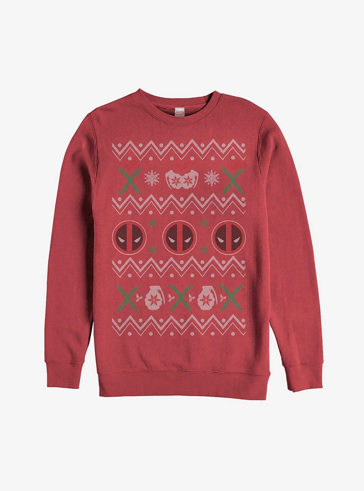 Marvel Deadpool Ugly Christmas Sweater Sweatshirt