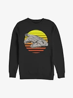 Star Wars Millennium Falcon Sunset Sweatshirt