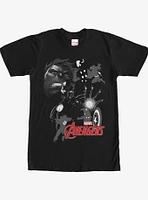 Marvel Avengers Grayscale T-Shirt