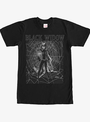 Marvel Black Widow Web T-Shirt