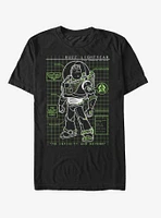 Toy Story Buzz Lightyear Diagram T-Shirt