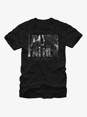 Star Wars Darth Vader Space Father T-Shirt