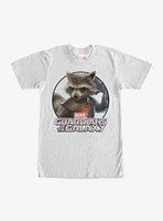 Marvel Guardians of the Galaxy Rocket Circle T-Shirt