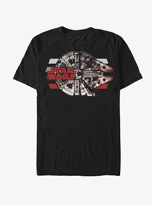 Star Wars Millennium Falcon Profile T-Shirt