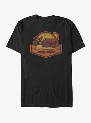 Star Wars Rey Speeder Badge T-Shirt