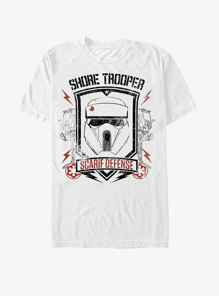 Star Wars Shoretrooper Scarif Defense T-Shirt