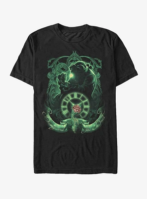 Disney Beauty And The Beast Green Time T-Shirt