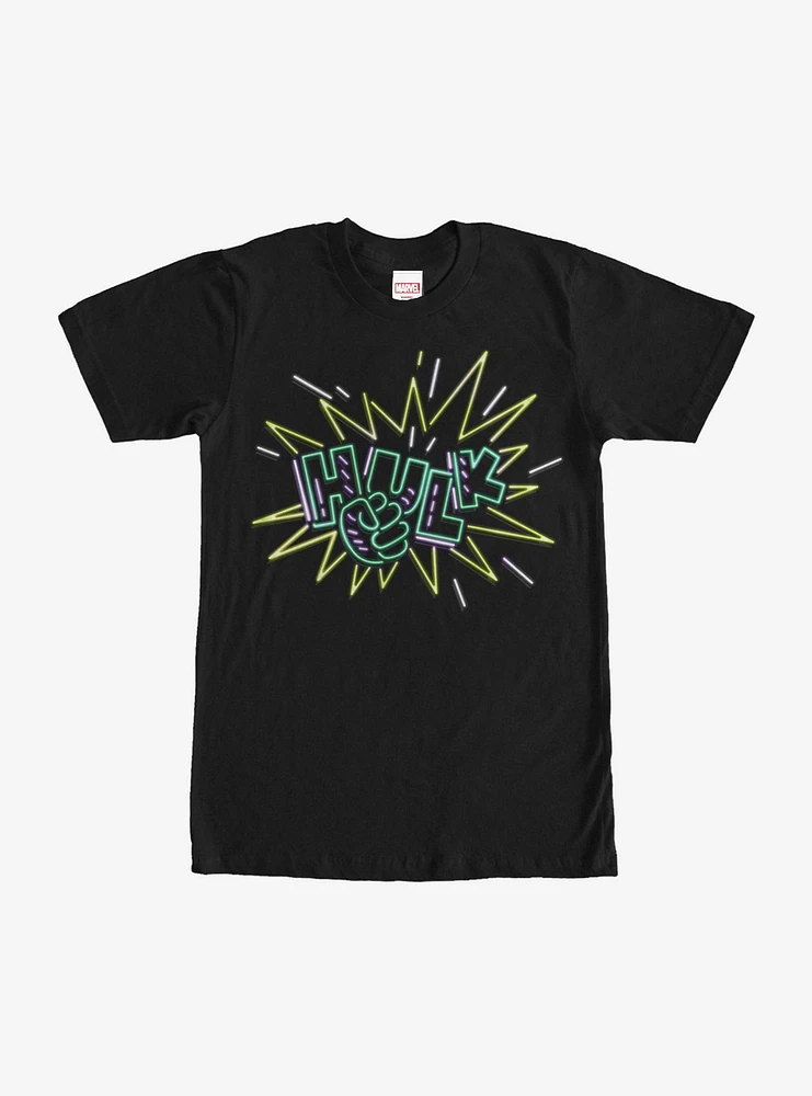 Marvel Hulk Neon Star T-Shirt