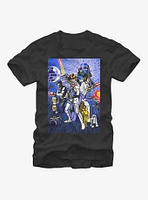 Star Wars Stained Glass Poster T-Shirt