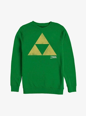 Nintendo Legend of Zelda Classic Triforce Sweatshirt