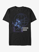 Star Wars Cassian Galaxy Print T-Shirt