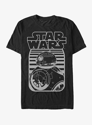 Star Wars BB-8 Stripe Logo T-Shirt