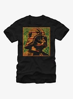 Star Wars Darth Vader Tribal Print T-Shirt