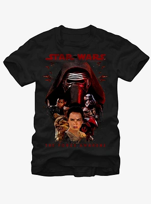Star Wars Episode VII Kylo Ren and Rey T-Shirt