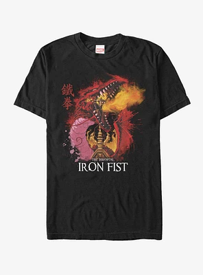 Marvel Iron Fist Dragon T-Shirt