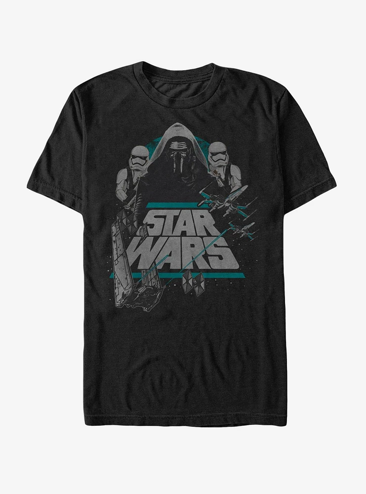 Star Wars Kylo Ren Command Shuttle Logo T-Shirt