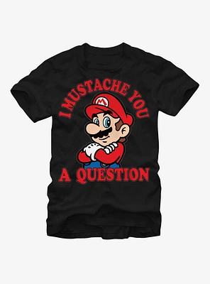 Nintendo Mario Mustache T-Shirt