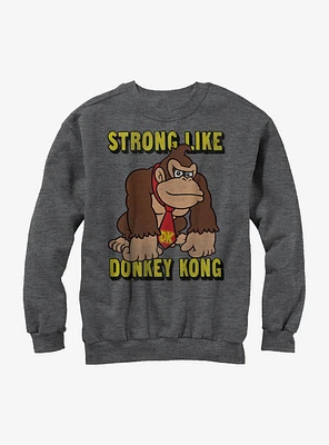 Nintendo Strong Like Donkey Kong Sweatshirt