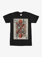 Marvel Deadpool Playing Card T-Shirt