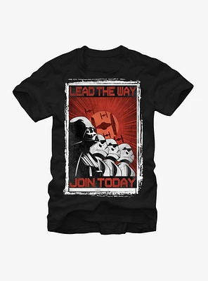 Star Wars Empire Propaganda Poster T-Shirt