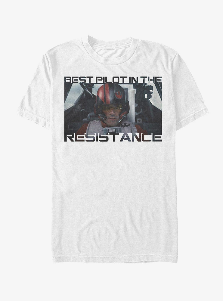 Star Wars Poe Best Pilot the Resistance T-Shirt