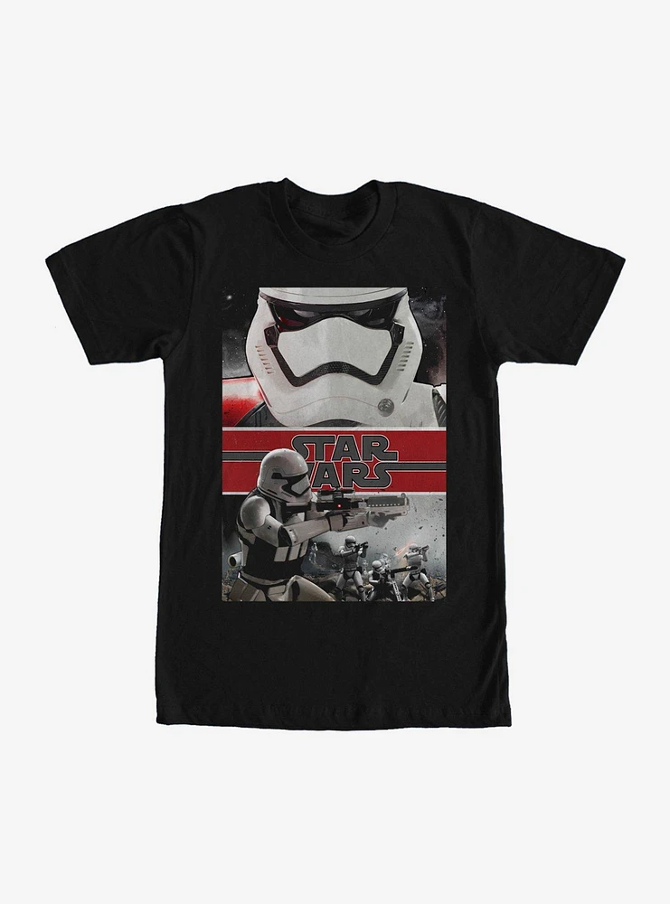 Star Wars Stormtroopers Push Forward T-Shirt