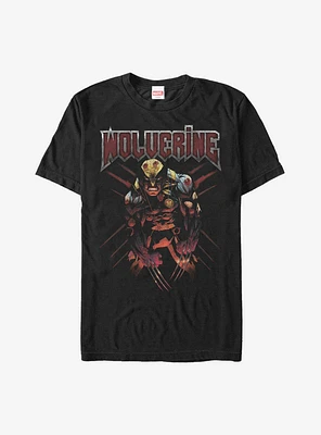Marvel X-Men Wolverine Metal T-Shirt