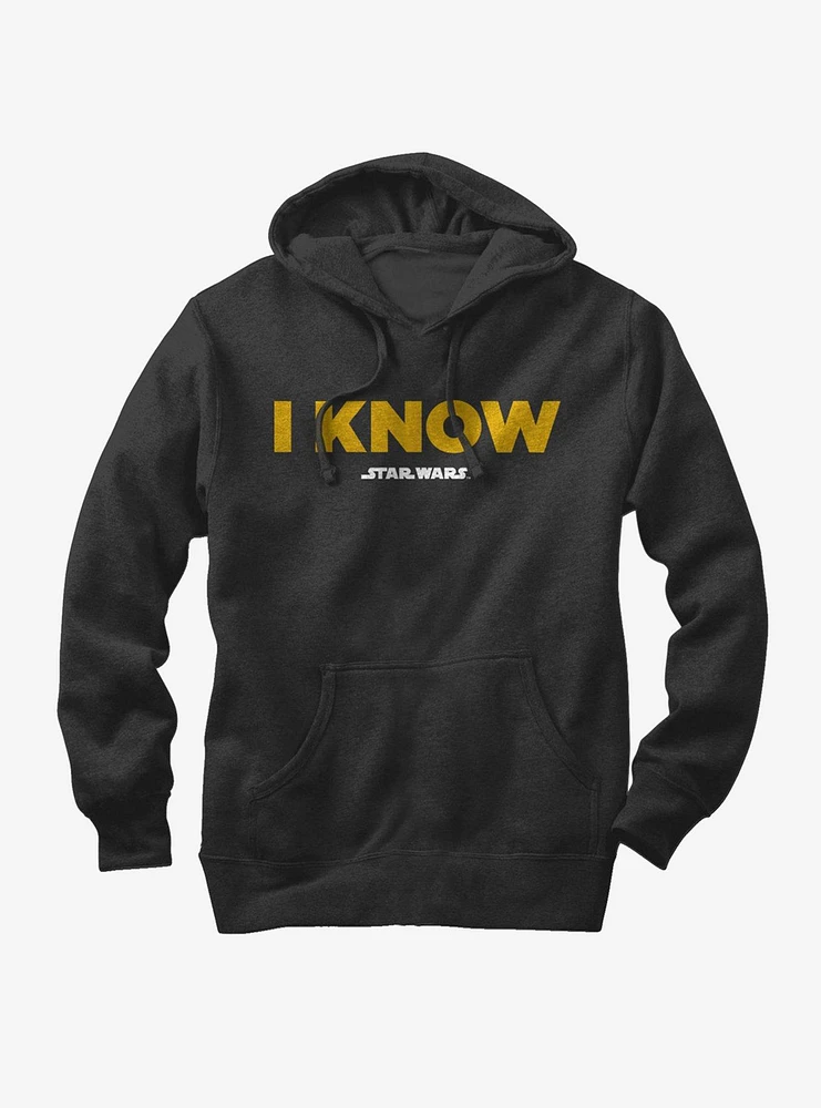 Star Wars Han Solo I Know Hoodie