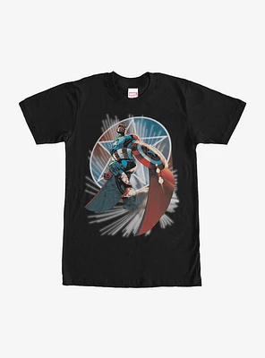 Marvel Captain America Wings T-Shirt