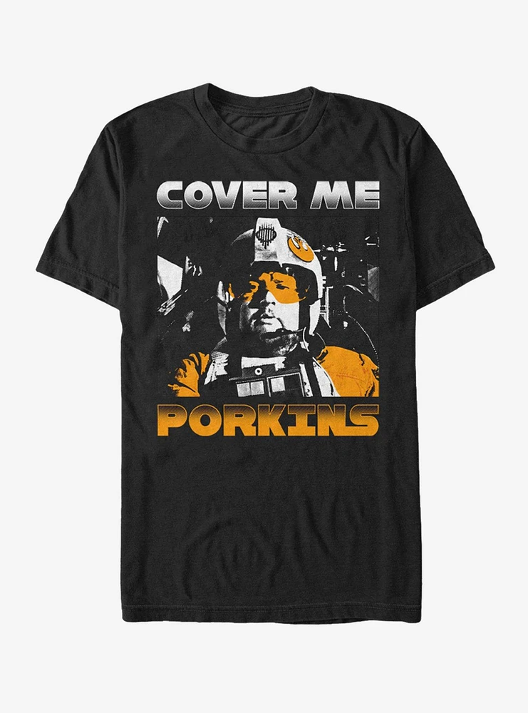 Star Wars Cover Me Porkins T-Shirt