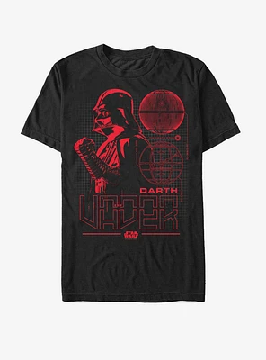 Star Wars Darth Vader Death Plans T-Shirt