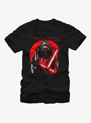 Star Wars Kylo Ren Circle T-Shirt