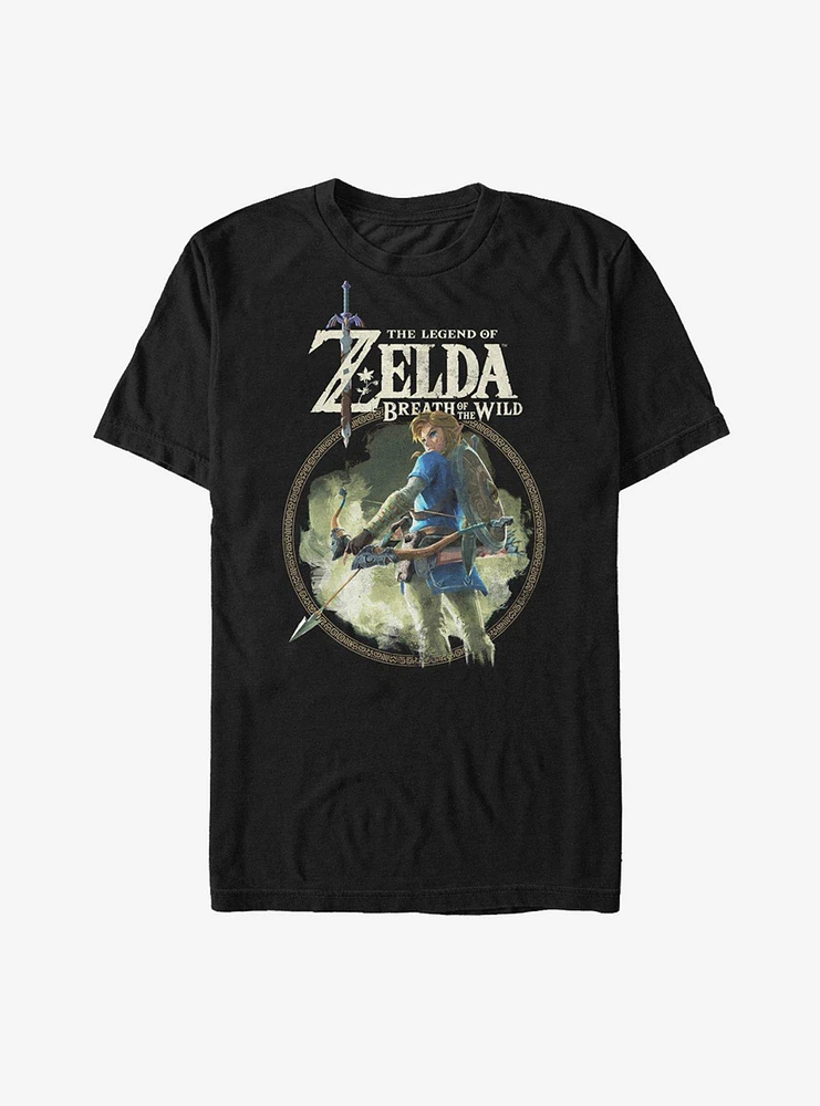 Nintendo Legend of Zelda Breath the Wild Circle T-Shirt