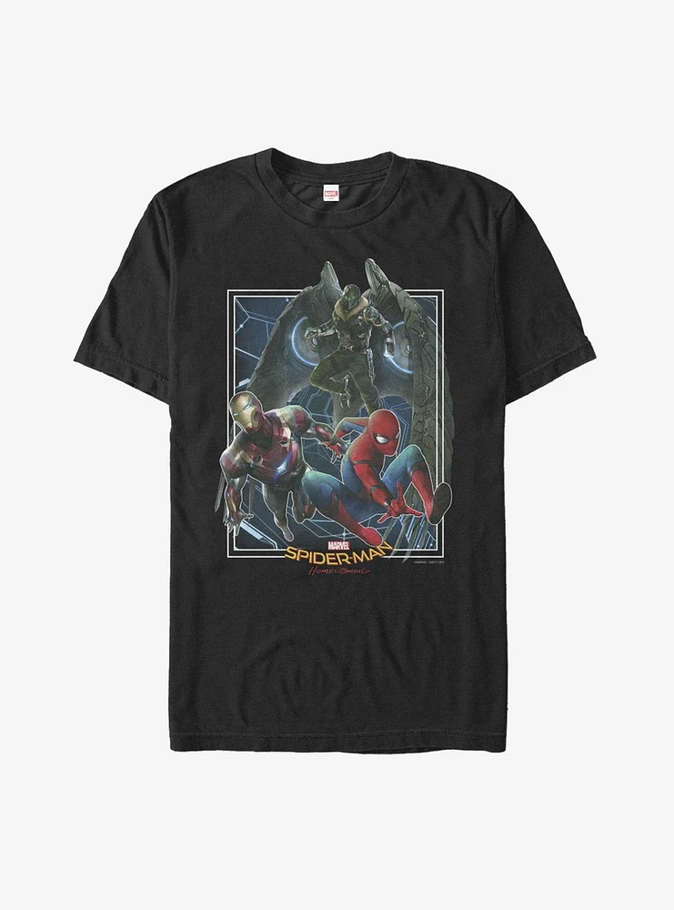 Marvel Spider-Man Homecoming Group Shot T-Shirt