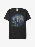 Marvel Guardians of the Galaxy Vol. 2 Team Starry Sky  T-Shirt