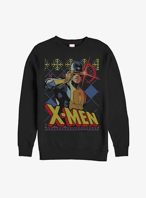 Marvel X-Men Cyclops Ugly Christmas Sweater Sweatshirt