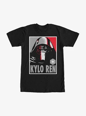 Star Wars Episode VII The Force Awakens Kylo Ren Poster T-Shirt