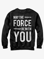 Star Wars May the Force Be With You Lightsaber Sweatshirt