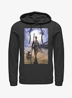 Star Wars Rey on Jakku Hoodie