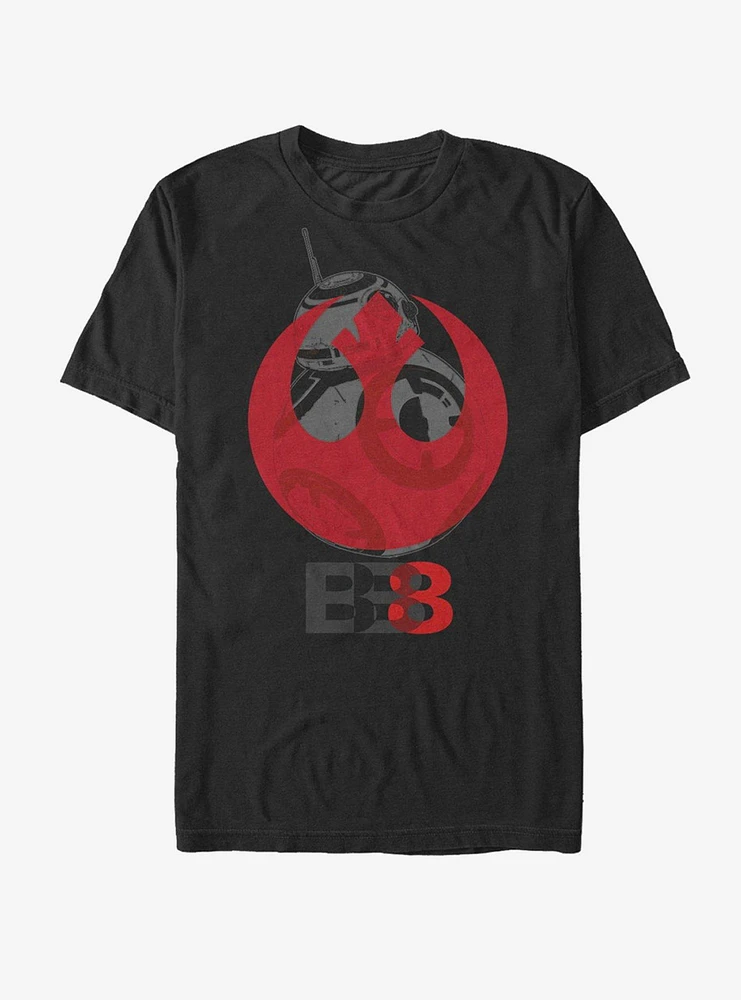 Star Wars BB-8 Rebel Emblem T-Shirt