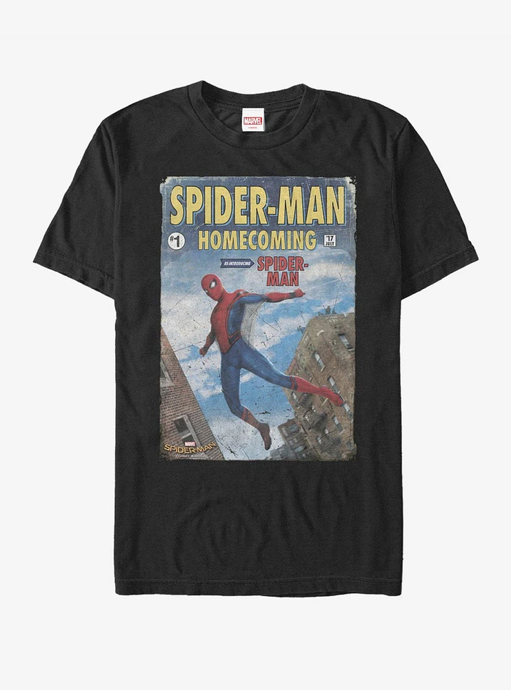 Marvel Spider-Man: Homecoming Comic Book T-Shirt