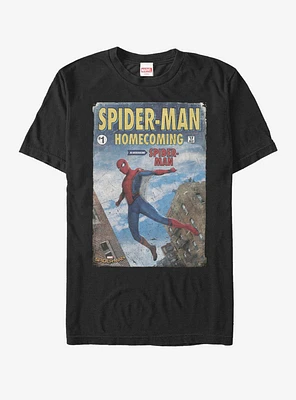 Marvel Spider-Man: Homecoming Comic Book T-Shirt