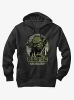 Star Wars Yoda Pinch Me You Will Not Hoodie