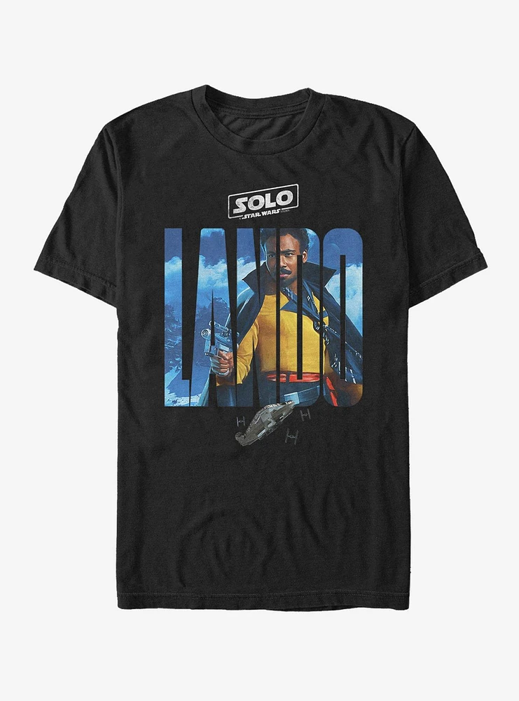 Star Wars Lando Movie Poster T-Shirt