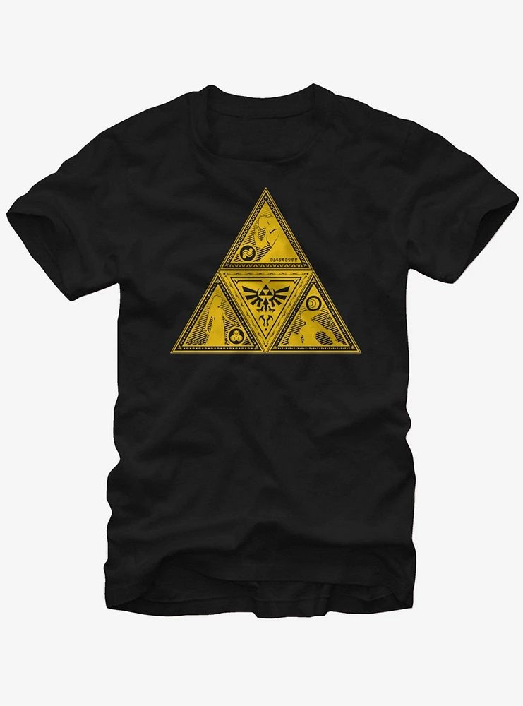 Nintendo Legend of Zelda Triforce Silhouette T-Shirt