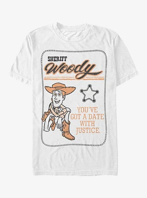 Toy Story Sheriff Woody Date With Justice T-Shirt