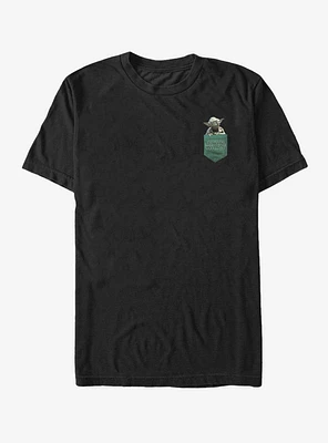 Star Wars Yoda Faux Pocket T-Shirt