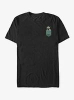 Star Wars Yoda Faux Pocket T-Shirt