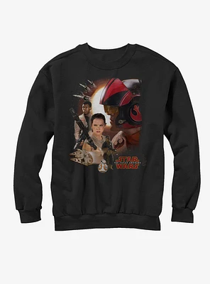 Star Wars Episode VII Characters Sweatshirt